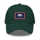 Wyoming Flag Dad Hat Merit Energy Logo