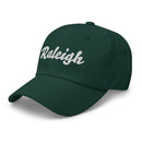 Script Raleigh NC Classic Dad hat