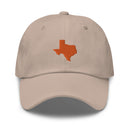 Orange Texas Dad Hat