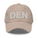 DEN Denver Airport Code Dad Hat