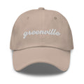 Cursive Greenville SC Dad Hat