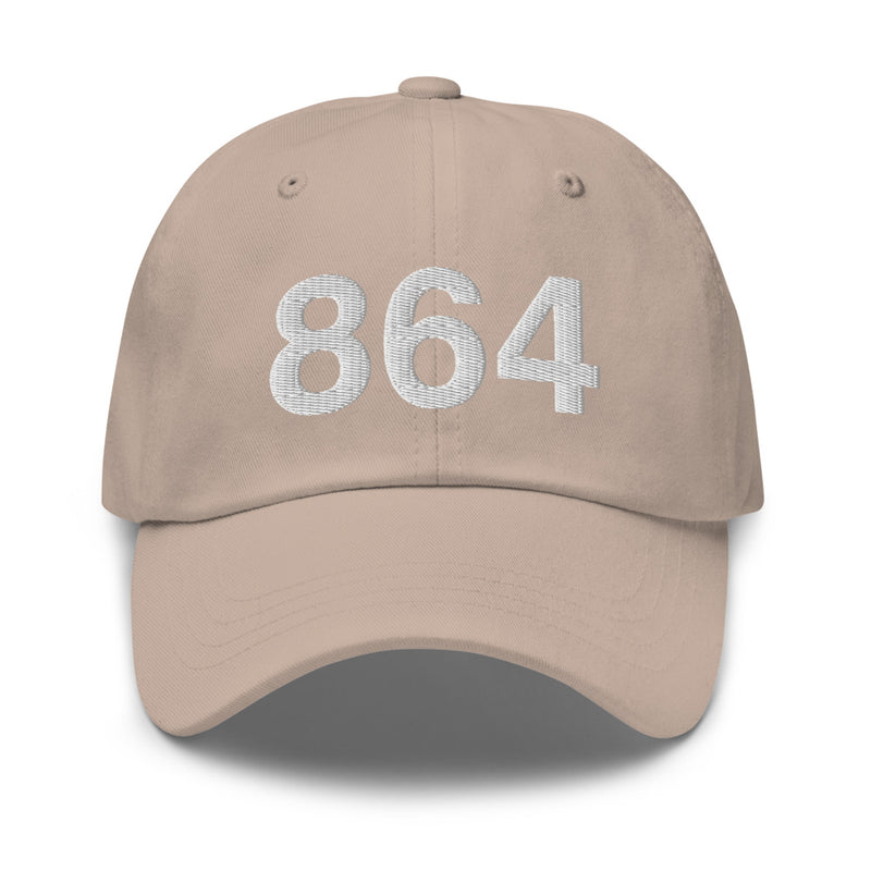 864 Greenville SC Area Code Dad Hat