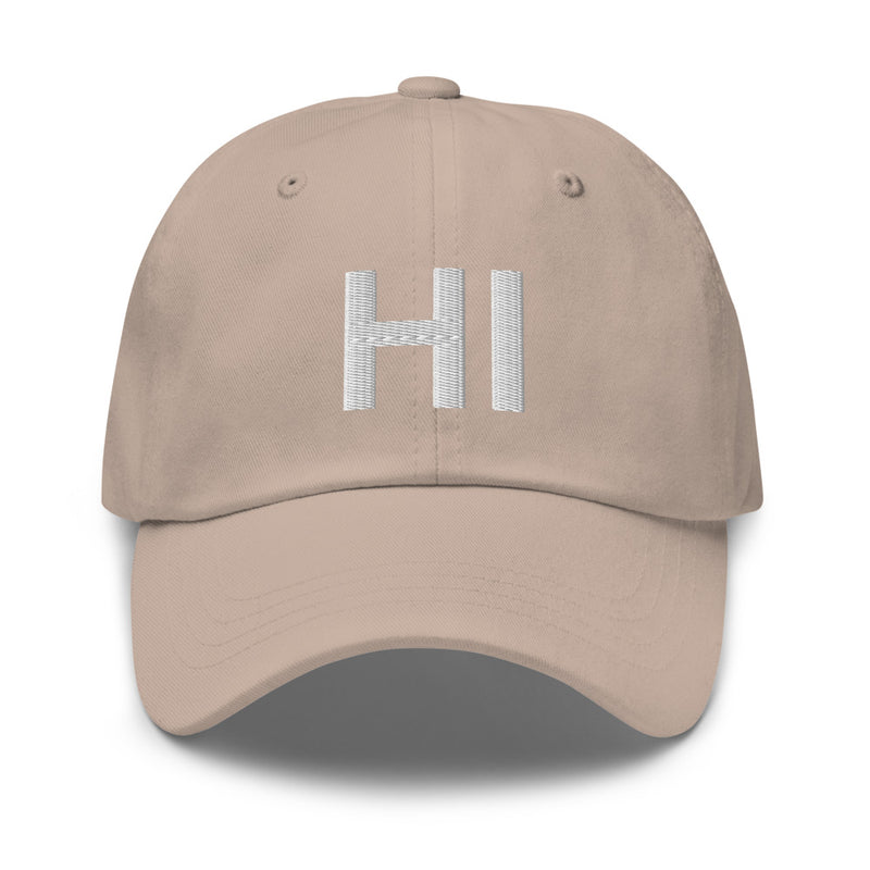 Hawaii HI Dad Hat