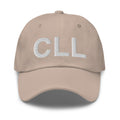 CLL College Station Airport Code Dad Hat