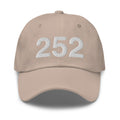 252 Outer Banks NC Area Code Dad hat