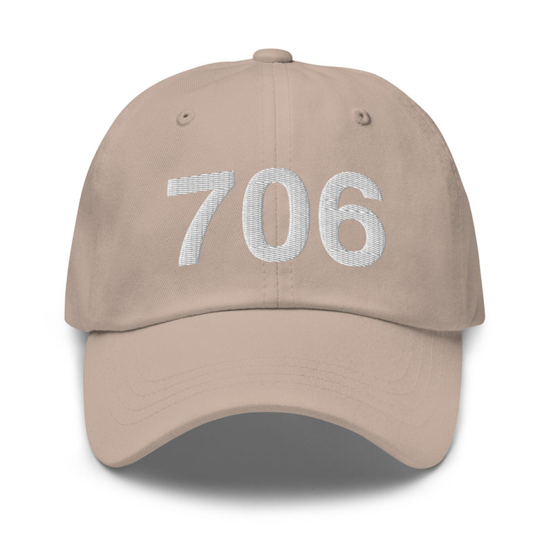 706 Athens GA Area Code Dad hat