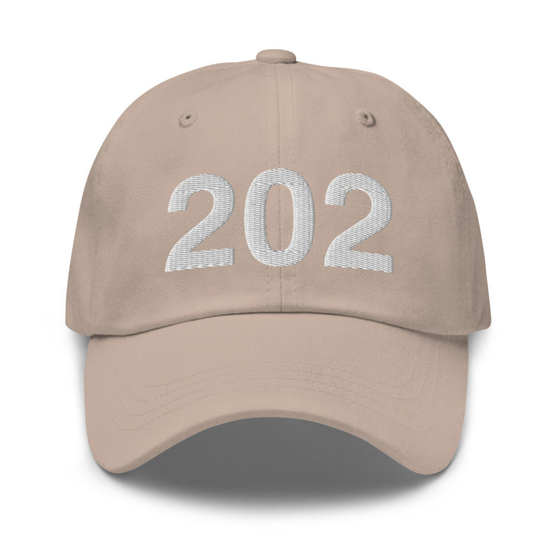 202 Washington DC Area Code Dad Hat