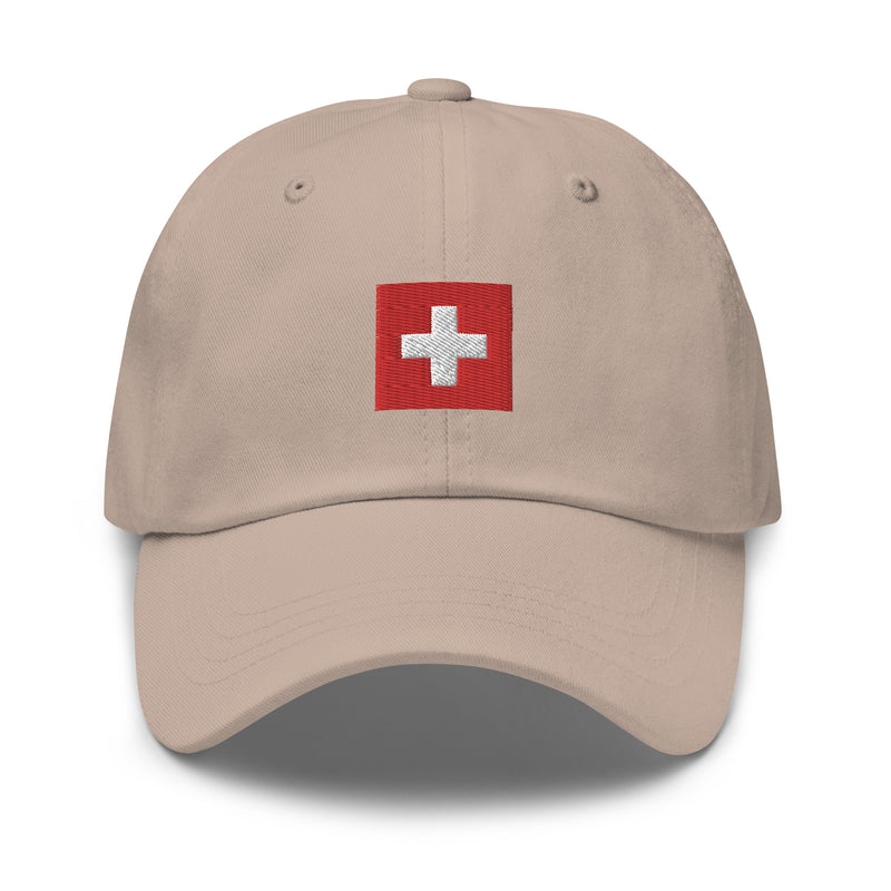 Switzerland Flag Dad Hat