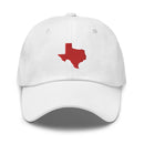 Red Texas Dad Hat
