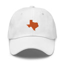 Orange Texas Dad Hat