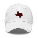 Maroon Texas Dad Hat