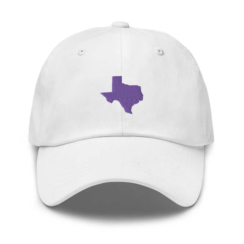 Purple Texas Dad Hat