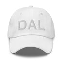 DAL Dallas Airport Code Dad Hat