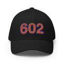 Structured Twill Cap Area Code Closed Back Hat