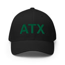 Black and Green ATX Austin City Code Closed Back Hat