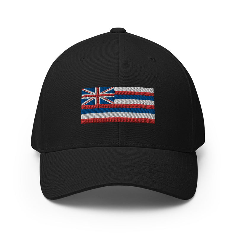 Hawaii Flag Closed Back Hat