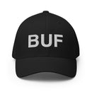 BUF Buffalo NY Airport Code Closed Back Hat