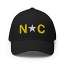 North Carolina Flag Closed Back Hat
