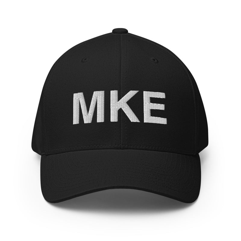 MKE Milwaukee Airport Code Closed Back Hat
