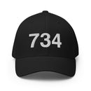 734 Ann Arbor Mi Area Code Closed Back Hat
