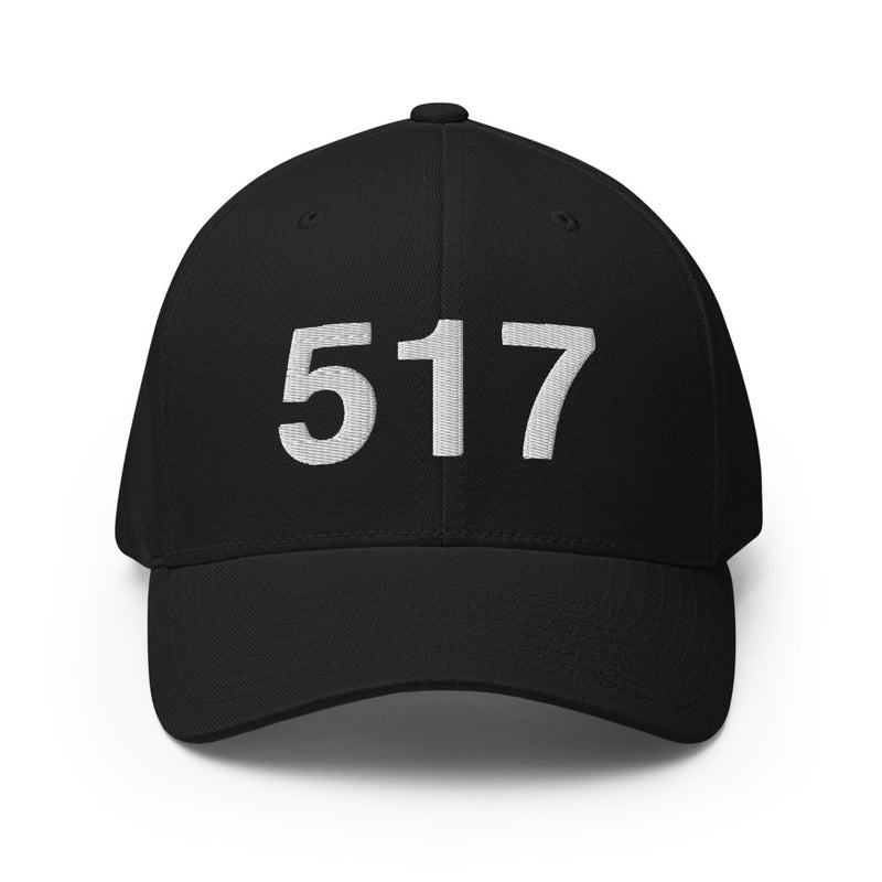 517 Lansing MI Area Code Closed Back Hat