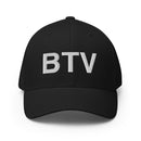 BTV Burlington Airport Code Closed Back Hat