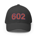 Structured Twill Cap Area Code Closed Back Hat