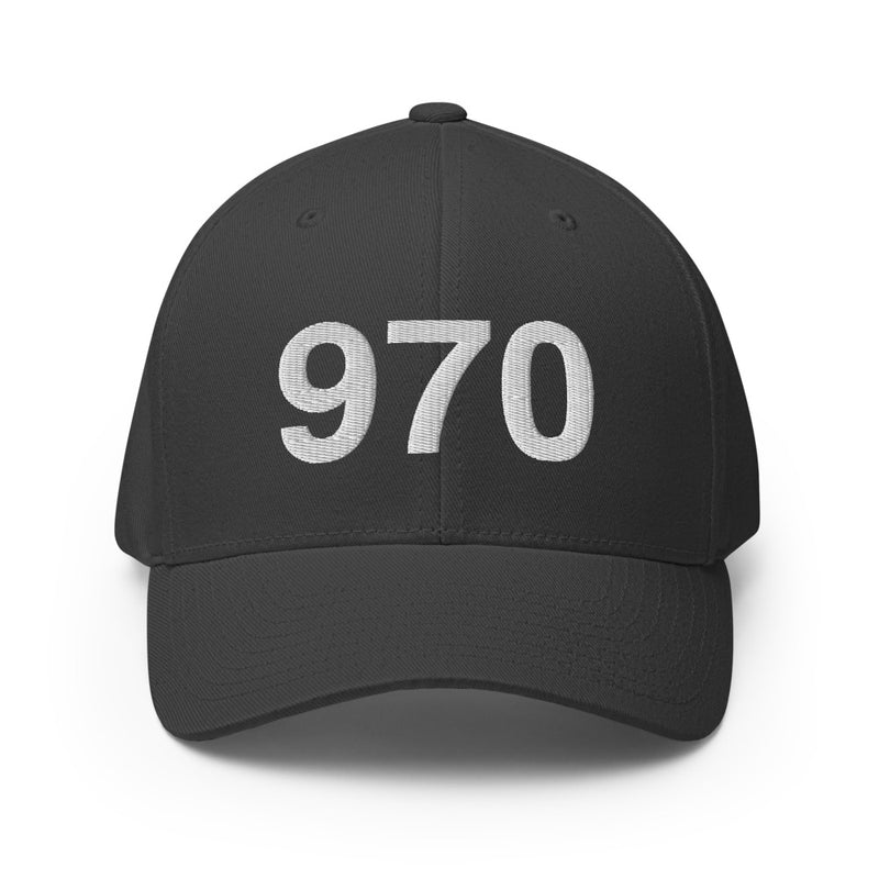 970 Colorado Area Code Closed Back Hat