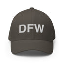 DFW Dallas Fort Worth Airport Code Closed Back Hat