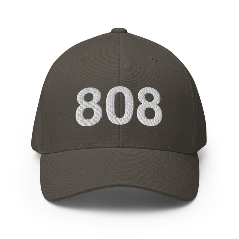 808 Honolulu Area Code Closed Back Hat