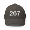 267 Philadelphia Area Code Closed Back Hat