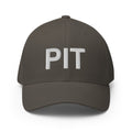 PIT Pittsburgh Airport Code Closed Back Hat