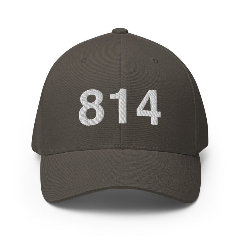 814 Erie Area Code Closed Back Hat