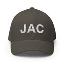 JAC Jackson Hole Airport Code Closed Back Hat