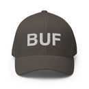 BUF Buffalo NY Airport Code Closed Back Hat