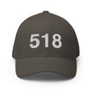 518 Upstate NY Area Code Closed Back Hat