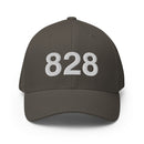 828 Asheville NC Area Code Closed Back Hat
