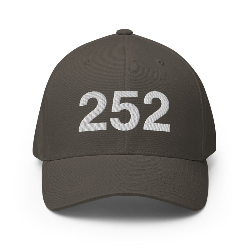 252 Outer Banks NC Area Code Closed Back Hat