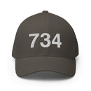 734 Ann Arbor Mi Area Code Closed Back Hat