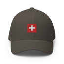 Switzerland Flag Closed Back Hat