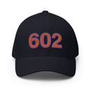 Structured Twill Cap Area Code Closed Back Hat