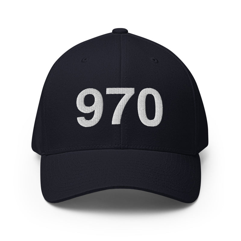 970 Colorado Area Code Closed Back Hat