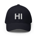 Hawaii HI Closed Back Hat