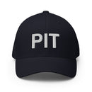 PIT Pittsburgh Airport Code Closed Back Hat