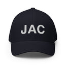 JAC Jackson Hole Airport Code Closed Back Hat