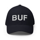 BUF Buffalo NY Airport Code Closed Back Hat