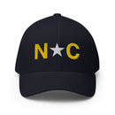 North Carolina Flag Closed Back Hat