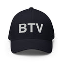 BTV Burlington Airport Code Closed Back Hat