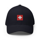 Switzerland Flag Closed Back Hat