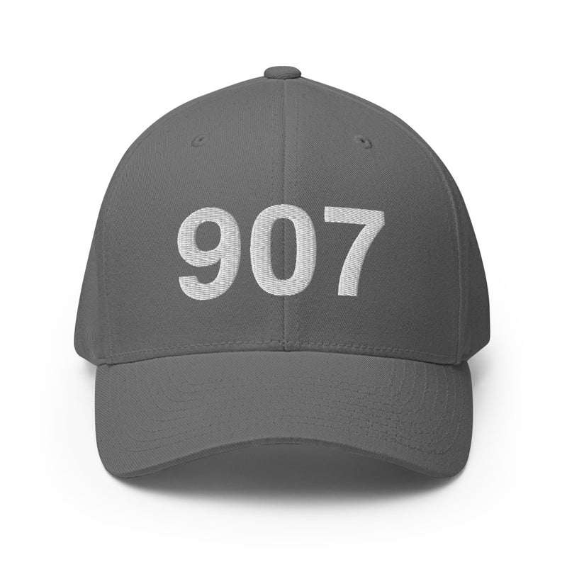 907 Alaska Area Code Closed Back Hat